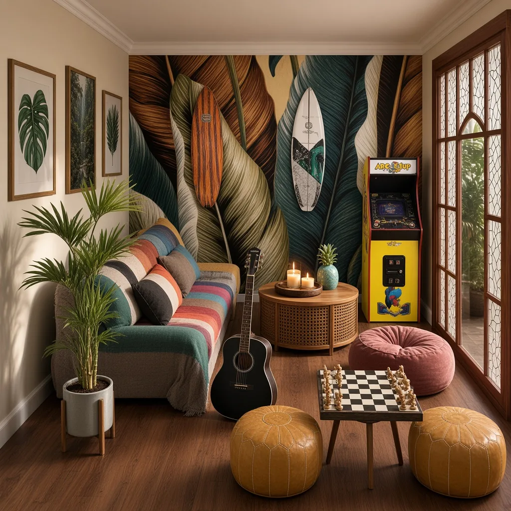 Entry in Tropical Getaway Game Room