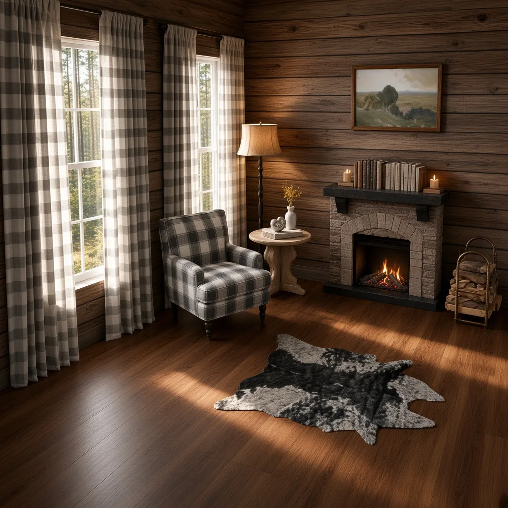 Entry in Rustic Cabin Reading Nook