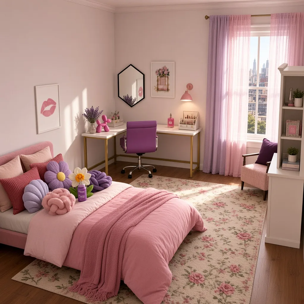 Entry in Girly Pop Teen Girl’s Bedroom