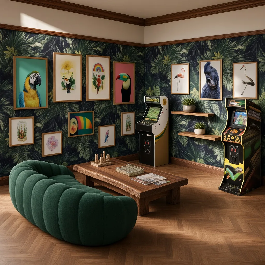 Entry in Tropical Getaway Game Room
