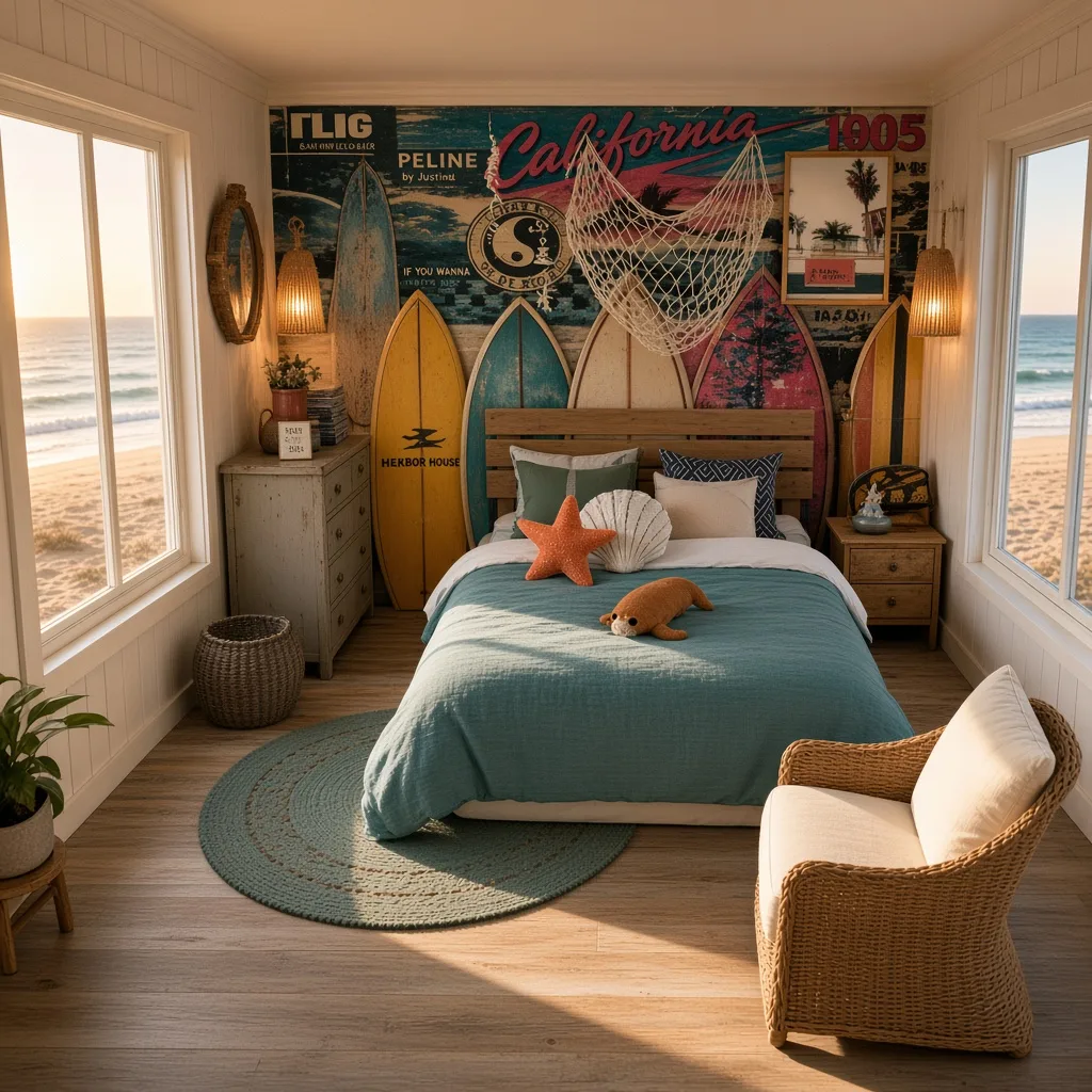 Entry in Beachy Teen Surf Bedroom