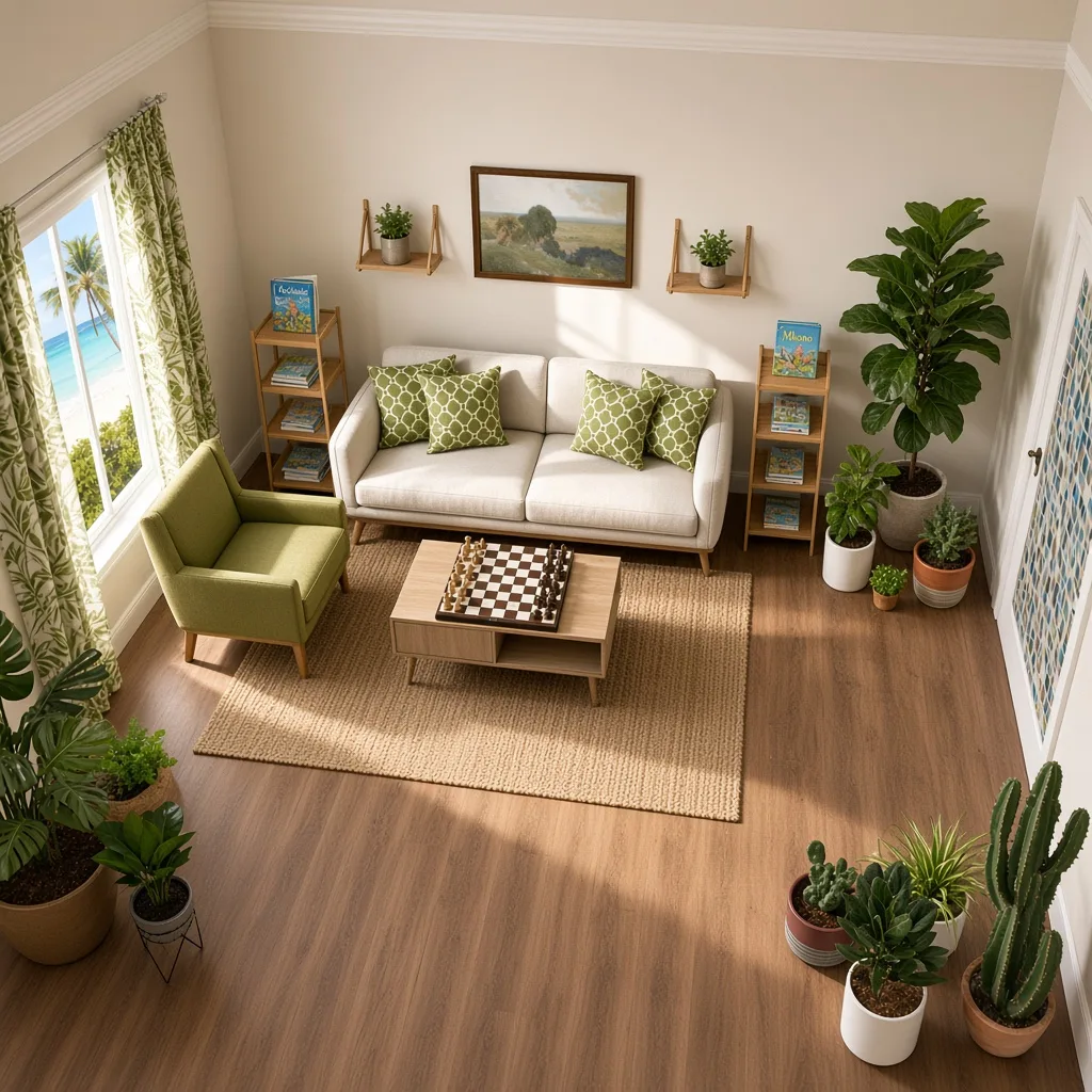 Entry in Tropical Getaway Game Room