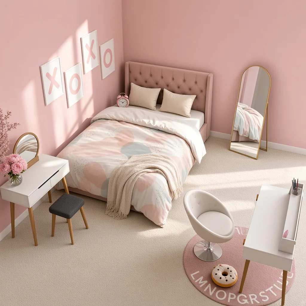 Entry in Pastel Pop Teen Bedroom