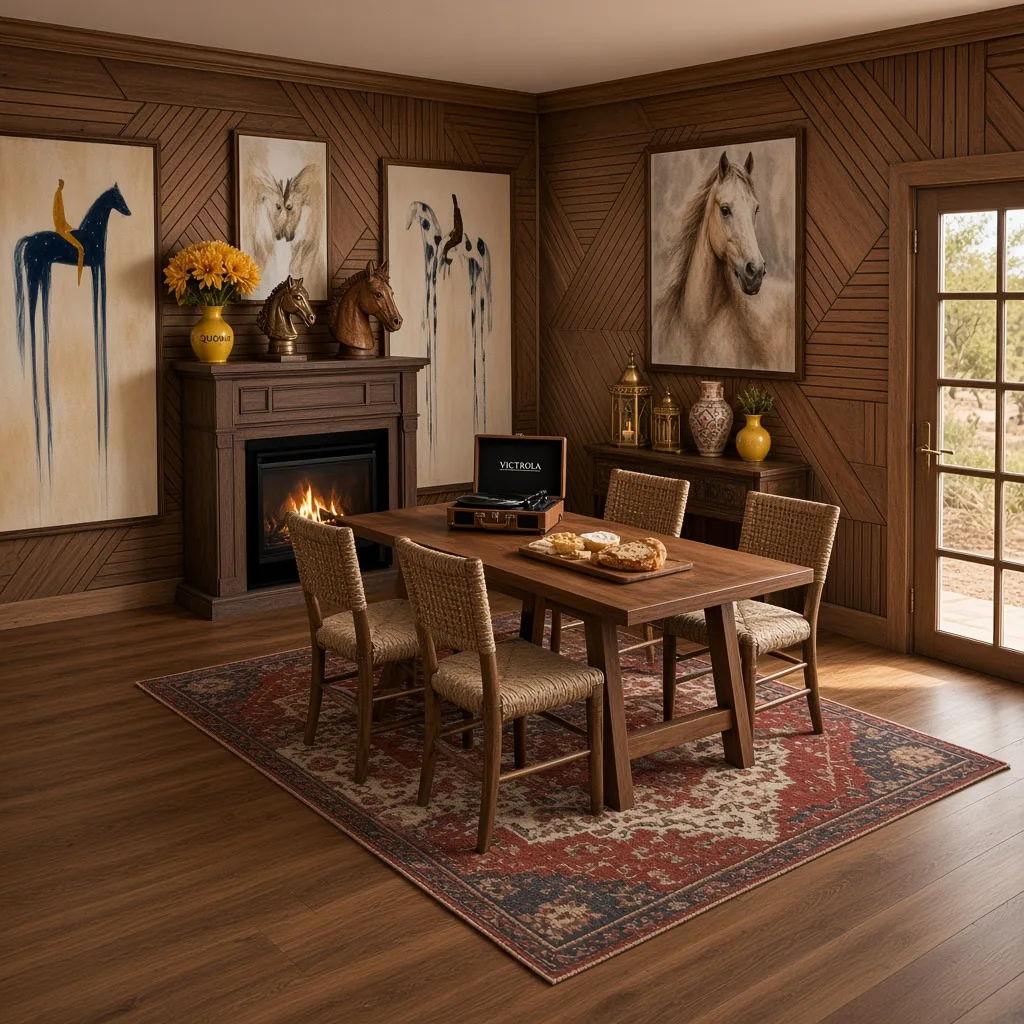 Entry in Rustic Lake House Dining