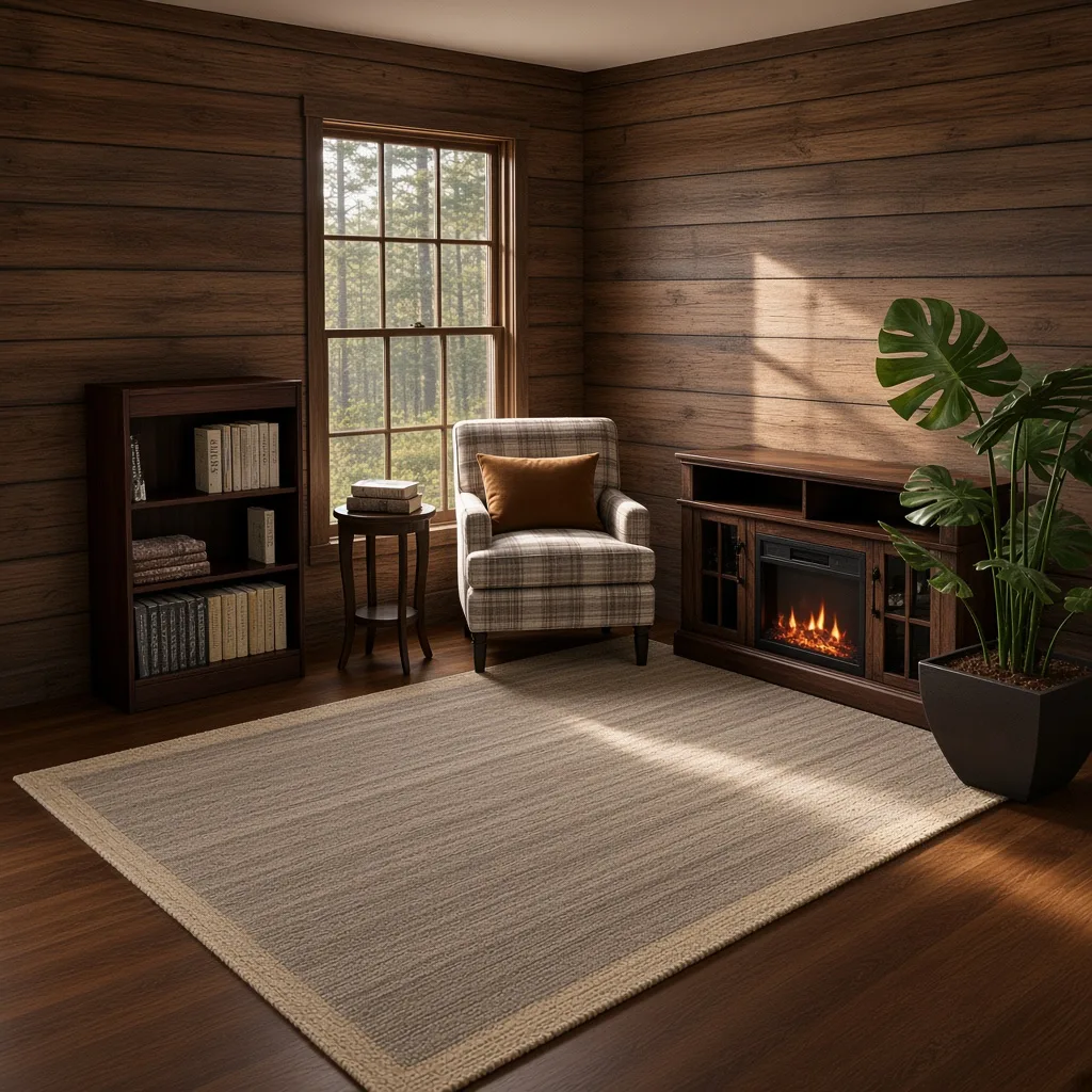 Entry in Rustic Cabin Reading Nook