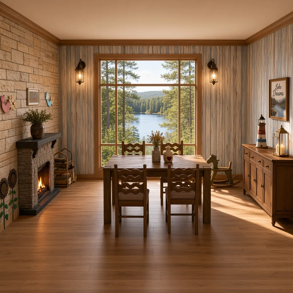 Entry in Rustic Lake House Dining