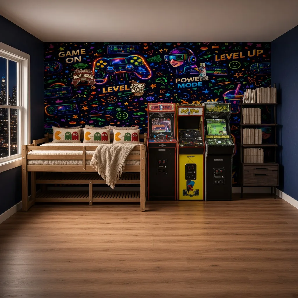 Entry in Retro Arcade Teen Bedroom