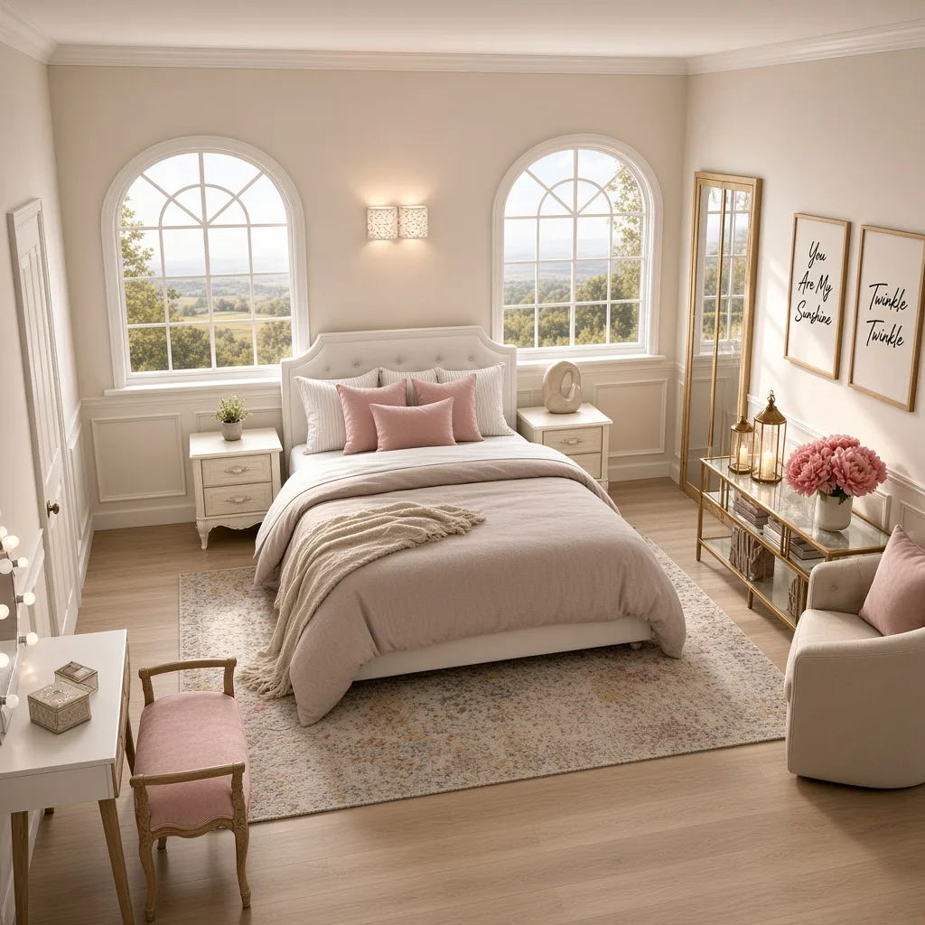 Entry in Vanity Retreat Master Bedroom