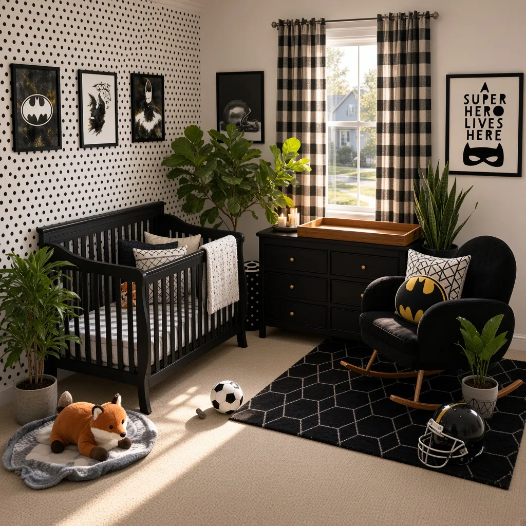Entry in Minimalist Monochrome Nursery