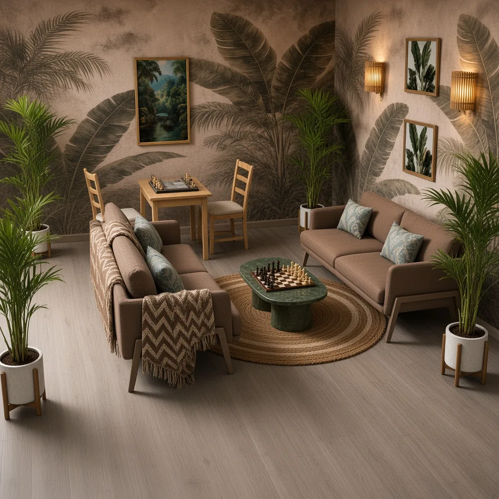 Entry in Tropical Getaway Game Room
