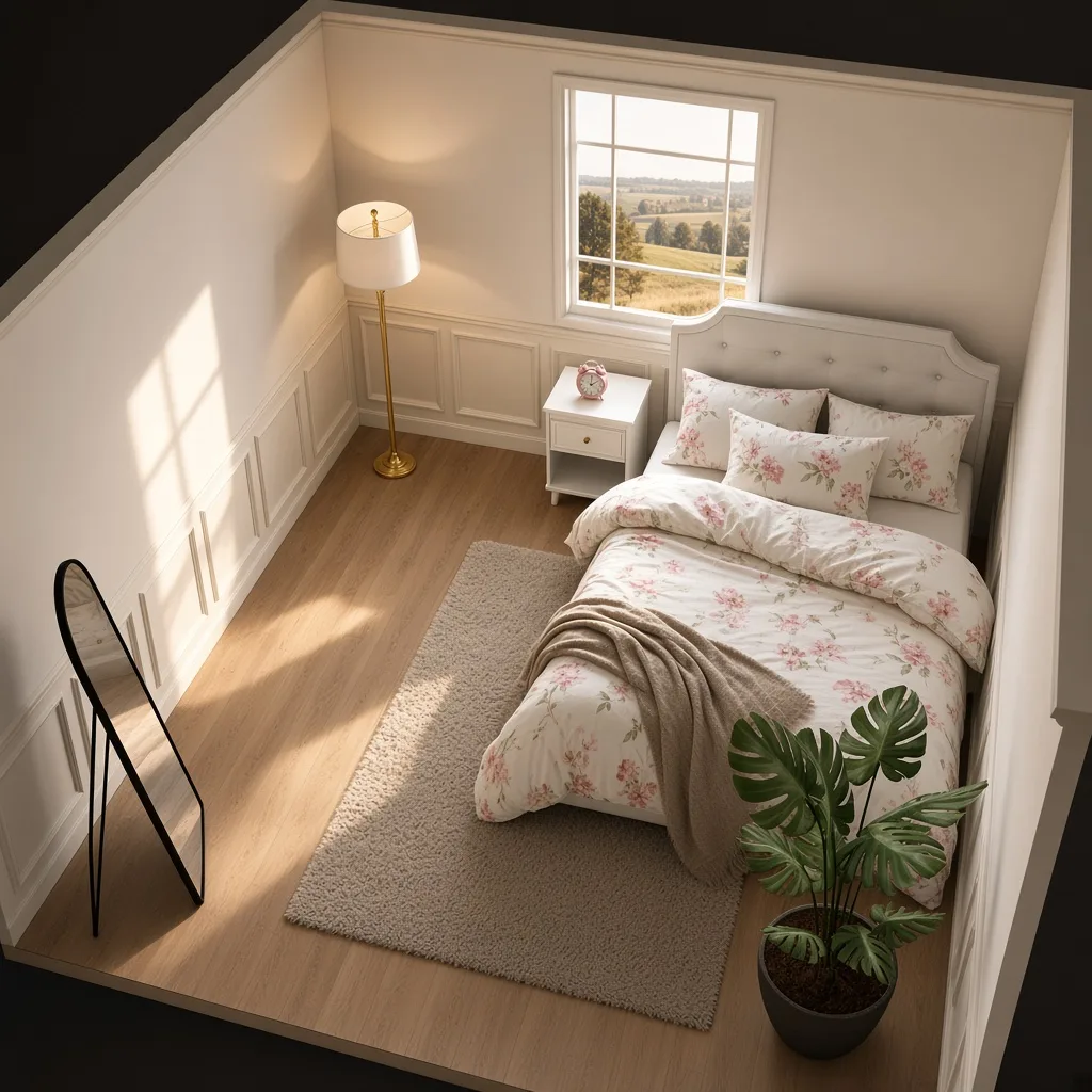 Entry in Vanity Retreat Master Bedroom