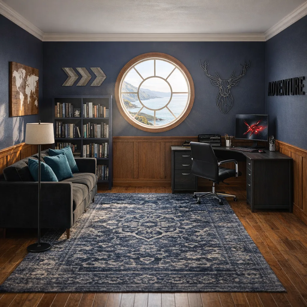 Entry in Nautical Navigator's Study