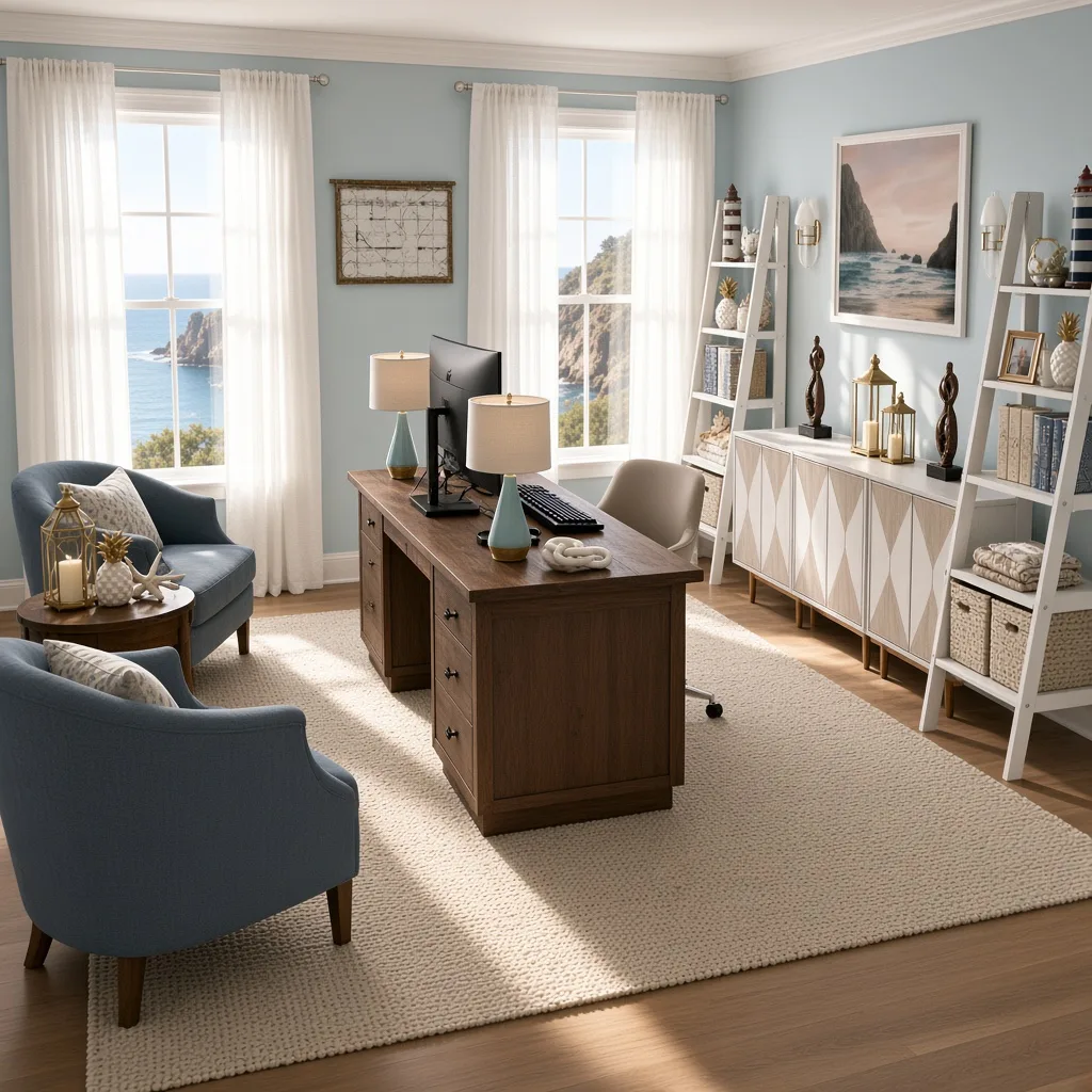 Entry in Coastal Breeze Home Office