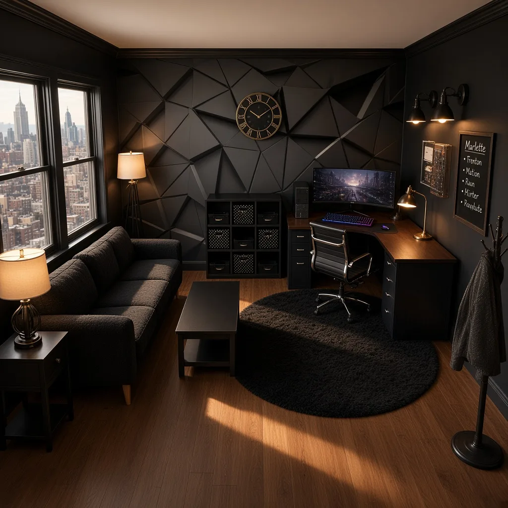 Entry in Blackout Zen Office