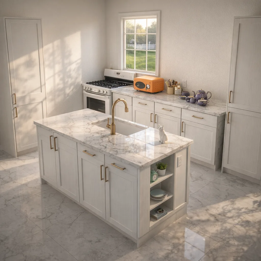 Entry in White Minimalist Culinary Space