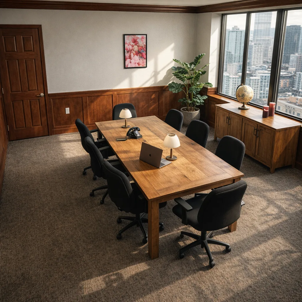 Entry in Retro Conference Office