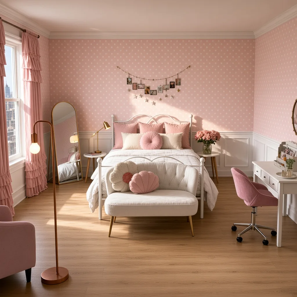 Entry in Girly Pop Teen Girl’s Bedroom