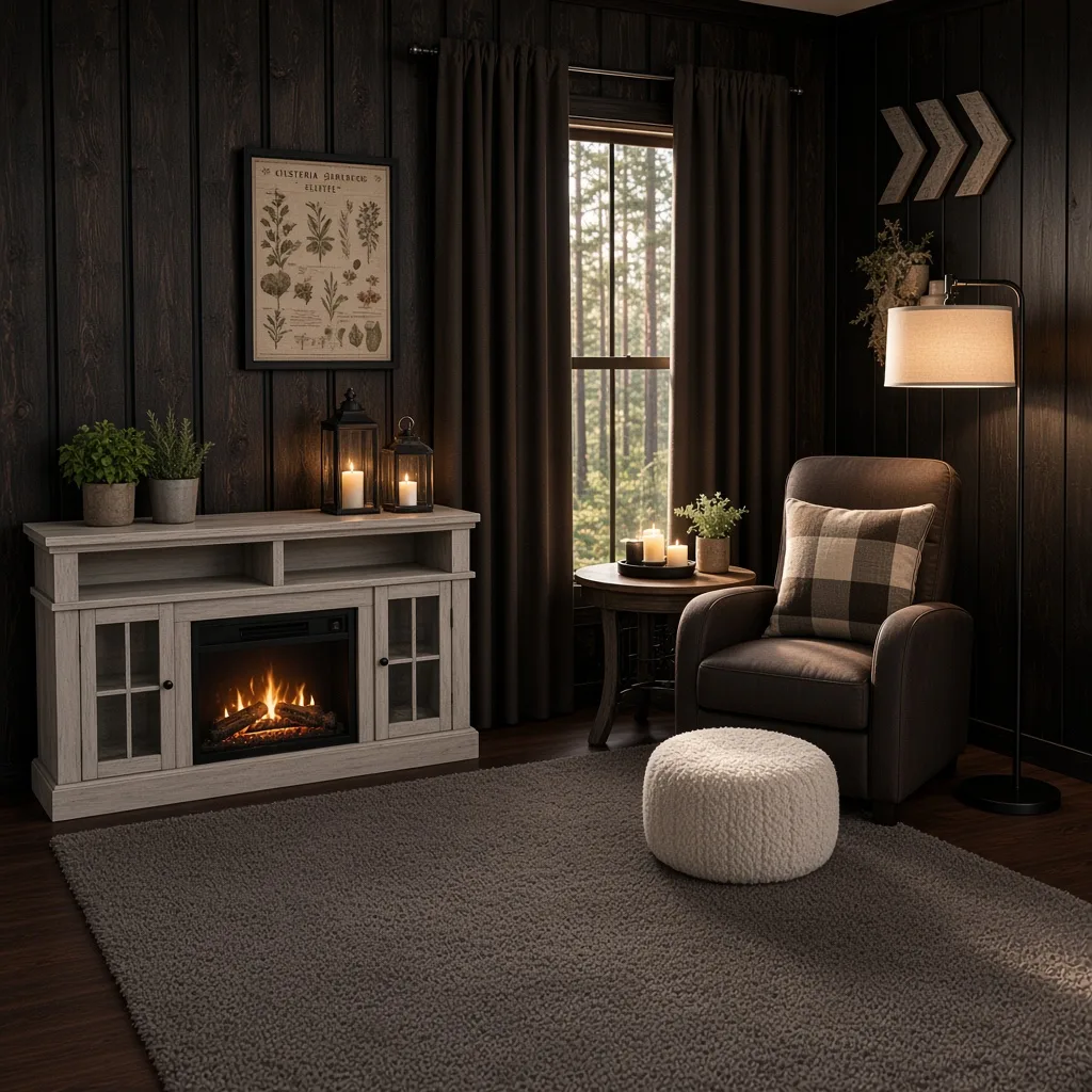 Entry in Rustic Cabin Reading Nook