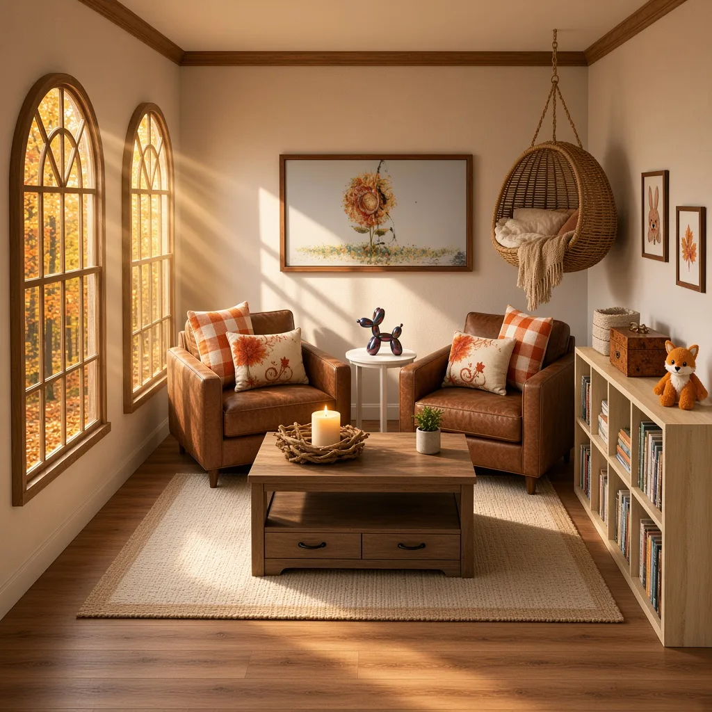 Entry in Autumn Reading Room