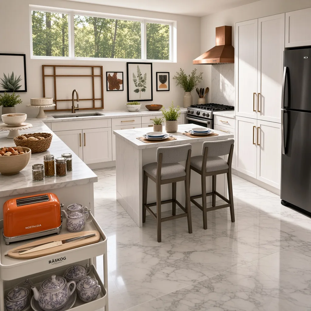 Entry in Nordic Cozy Kitchen