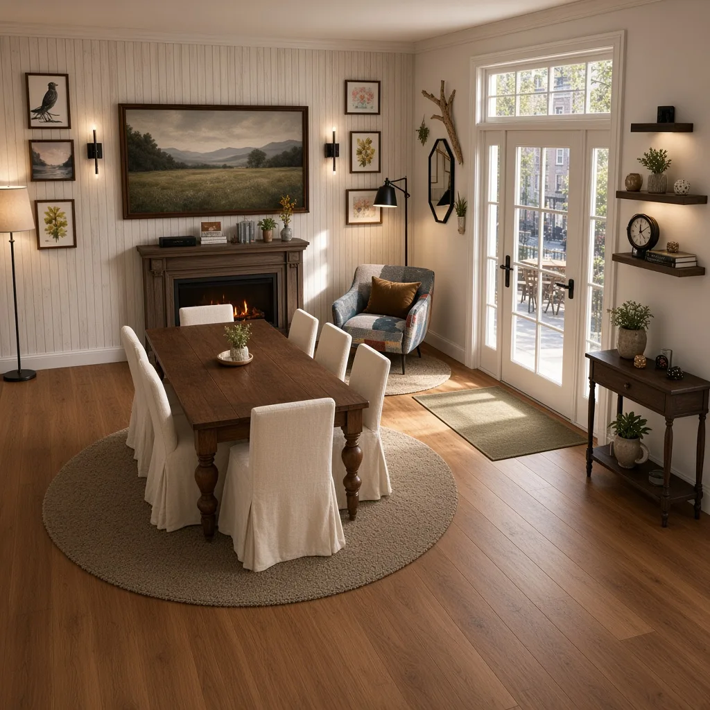 Entry in Bohemian Boho Dining