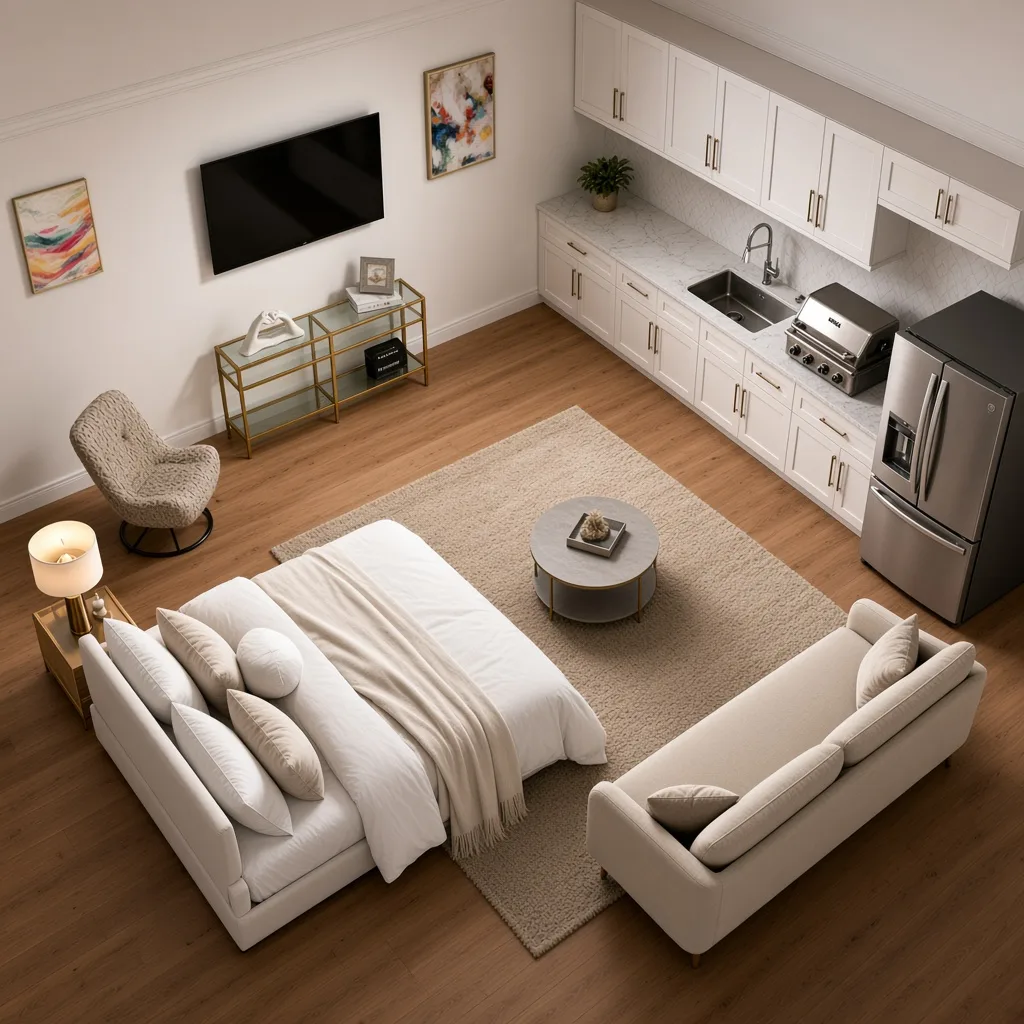 Entry in Cozy Urban Studio