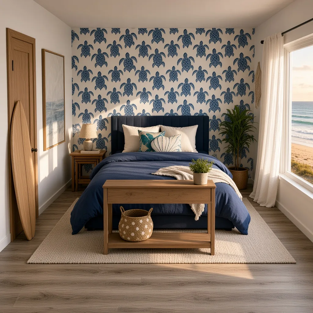 Entry in Beachy Teen Surf Bedroom