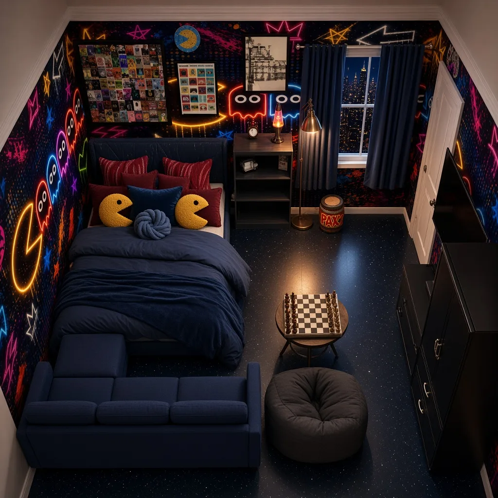 Entry in Retro Arcade Teen Bedroom