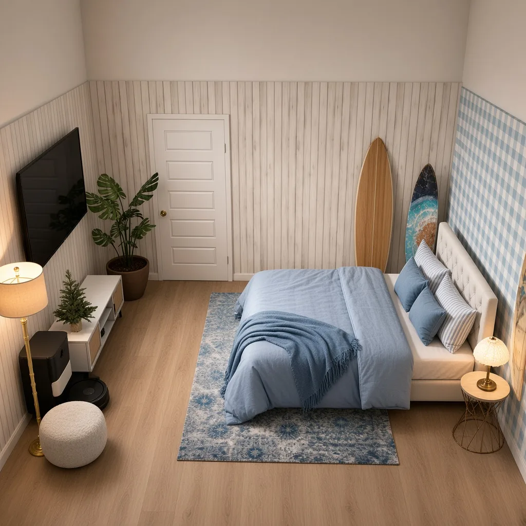 Entry in Beachy Teen Surf Bedroom