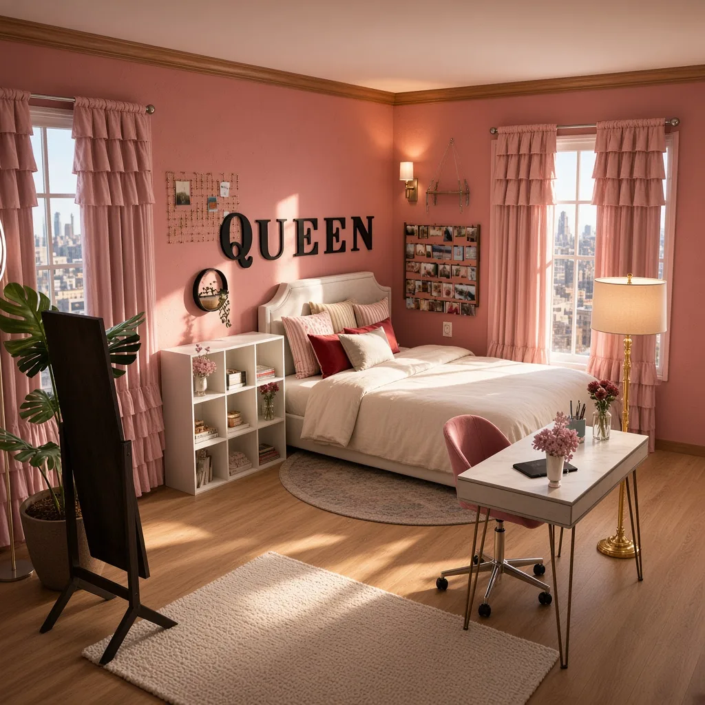 Entry in Girly Pop Teen Girl’s Bedroom