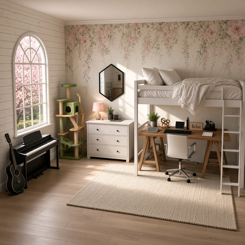 Entry in Pastel Serenity Bedroom
