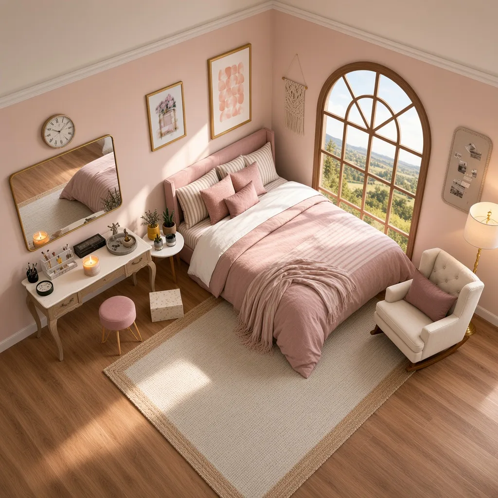 Entry in Vanity Retreat Master Bedroom