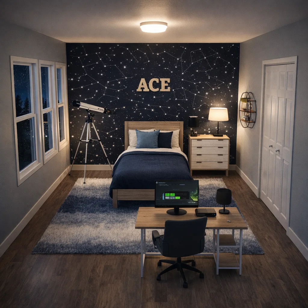 Entry in Celestial Study Sanctuary