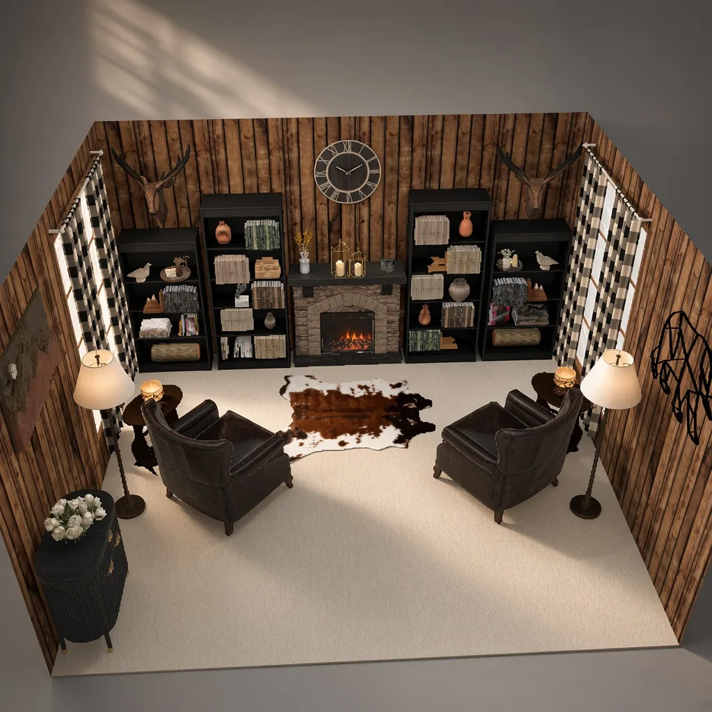 Another rendering of this room