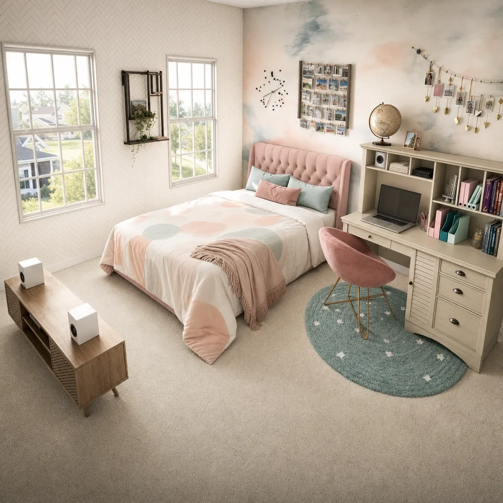 Entry in Pastel Pop Teen Bedroom