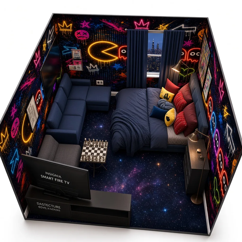 Another rendering of this room