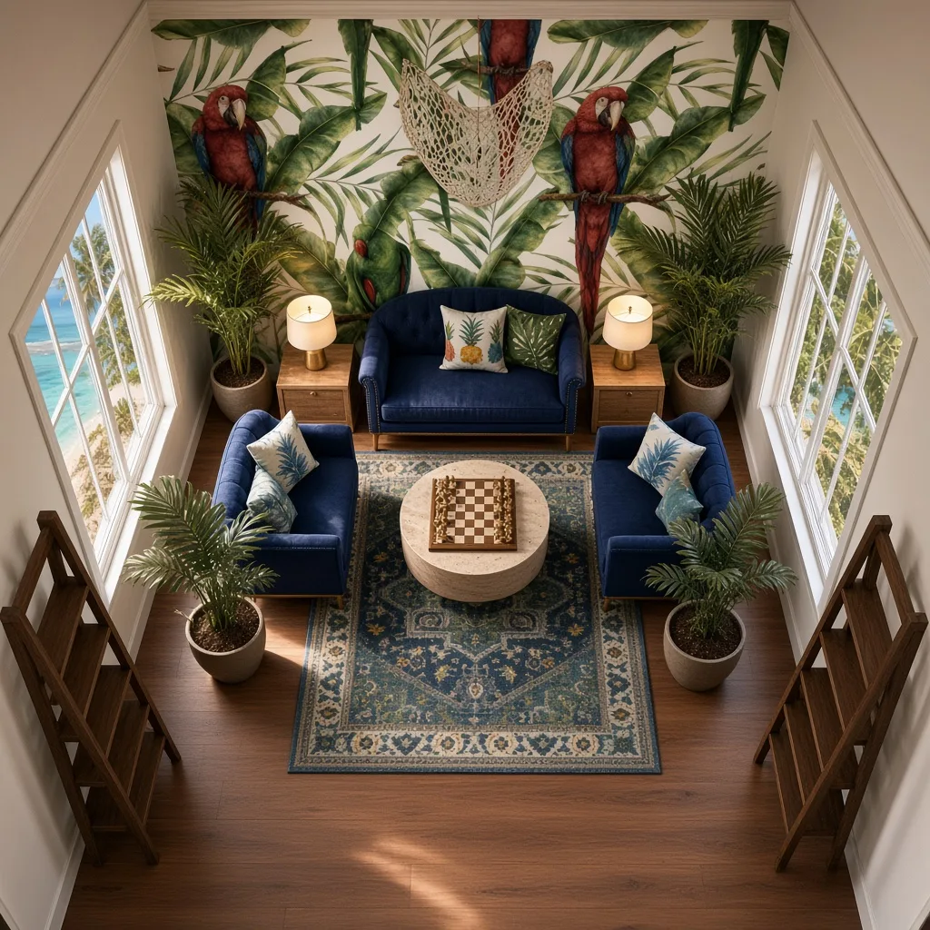 Entry in Tropical Getaway Game Room