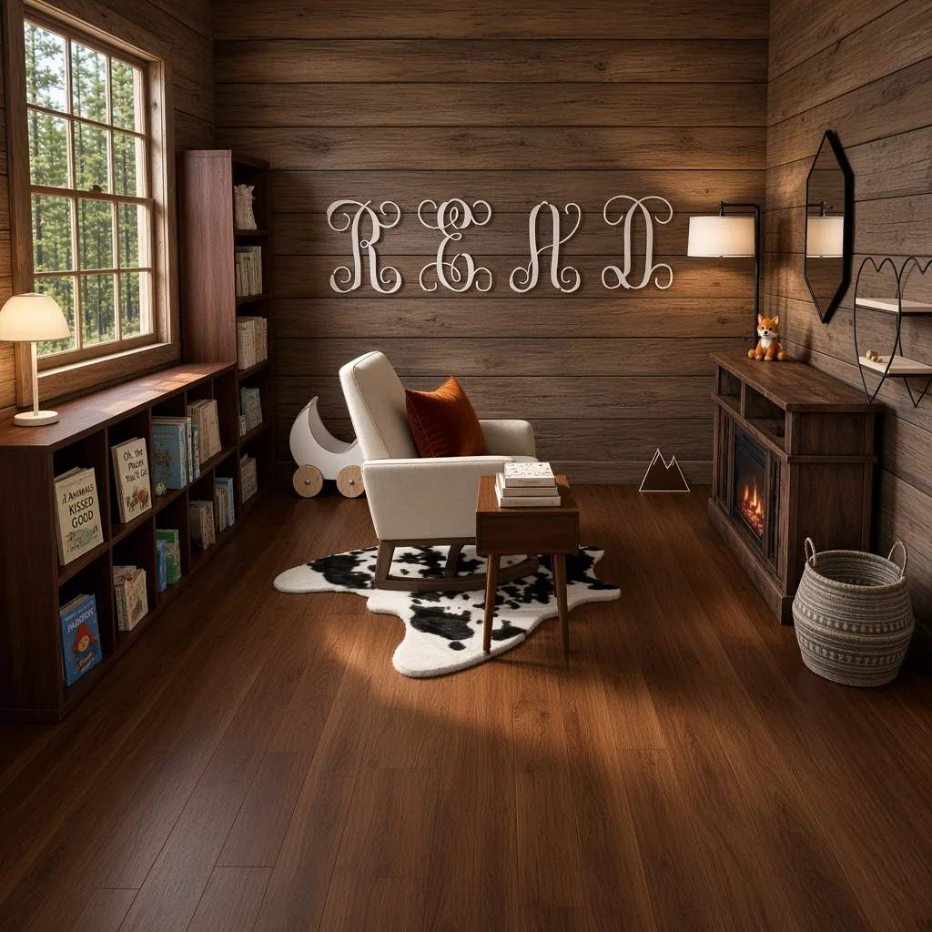 Entry in Rustic Cabin Reading Nook