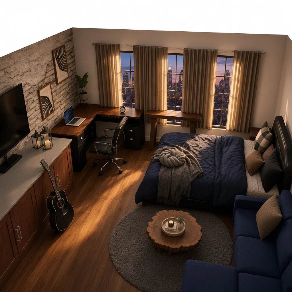 Room designed by SereneLamp93