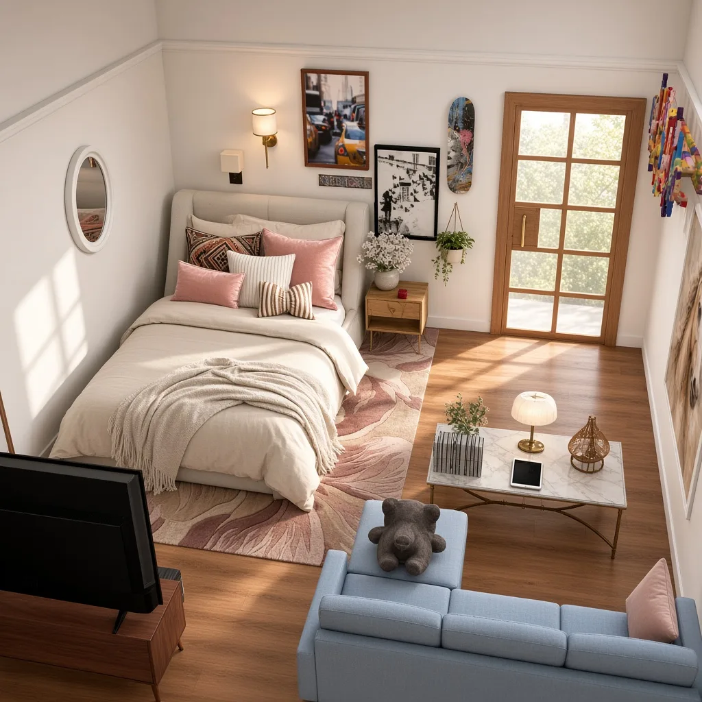 Entry in Cozy Urban Studio