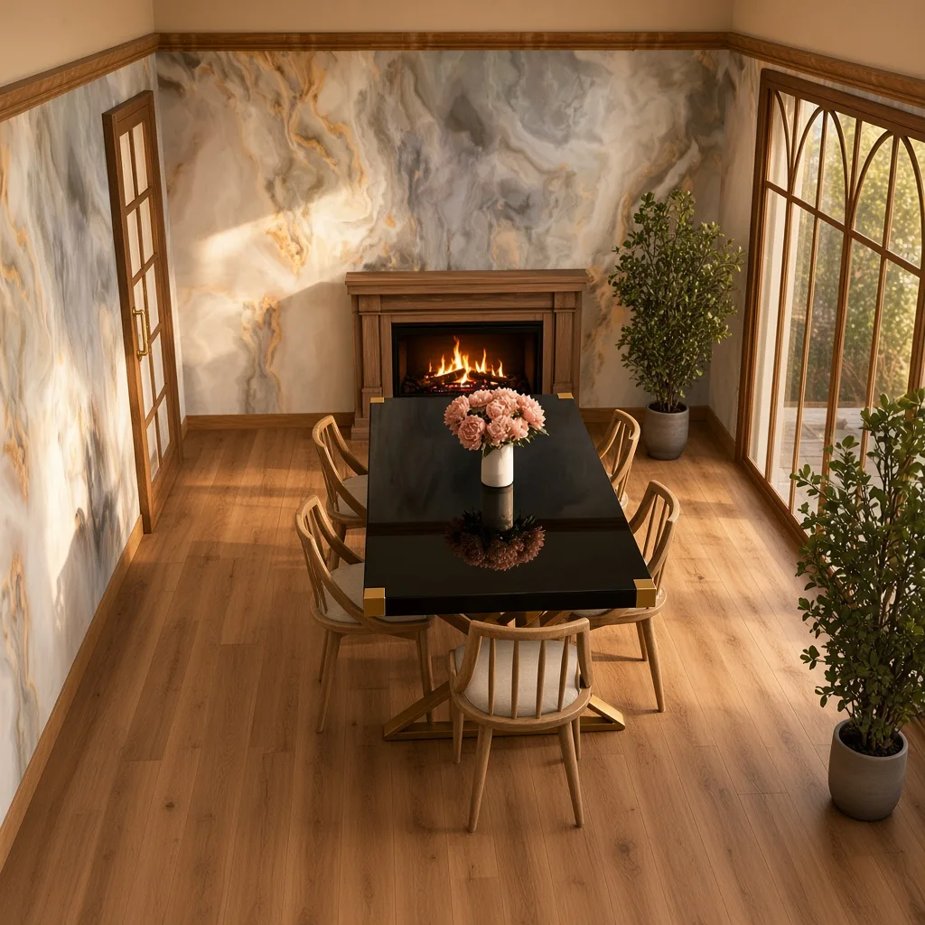 Entry in Rustic Lake House Dining