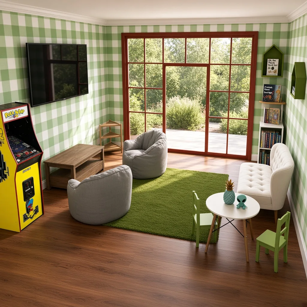 Entry in Tropical Getaway Game Room