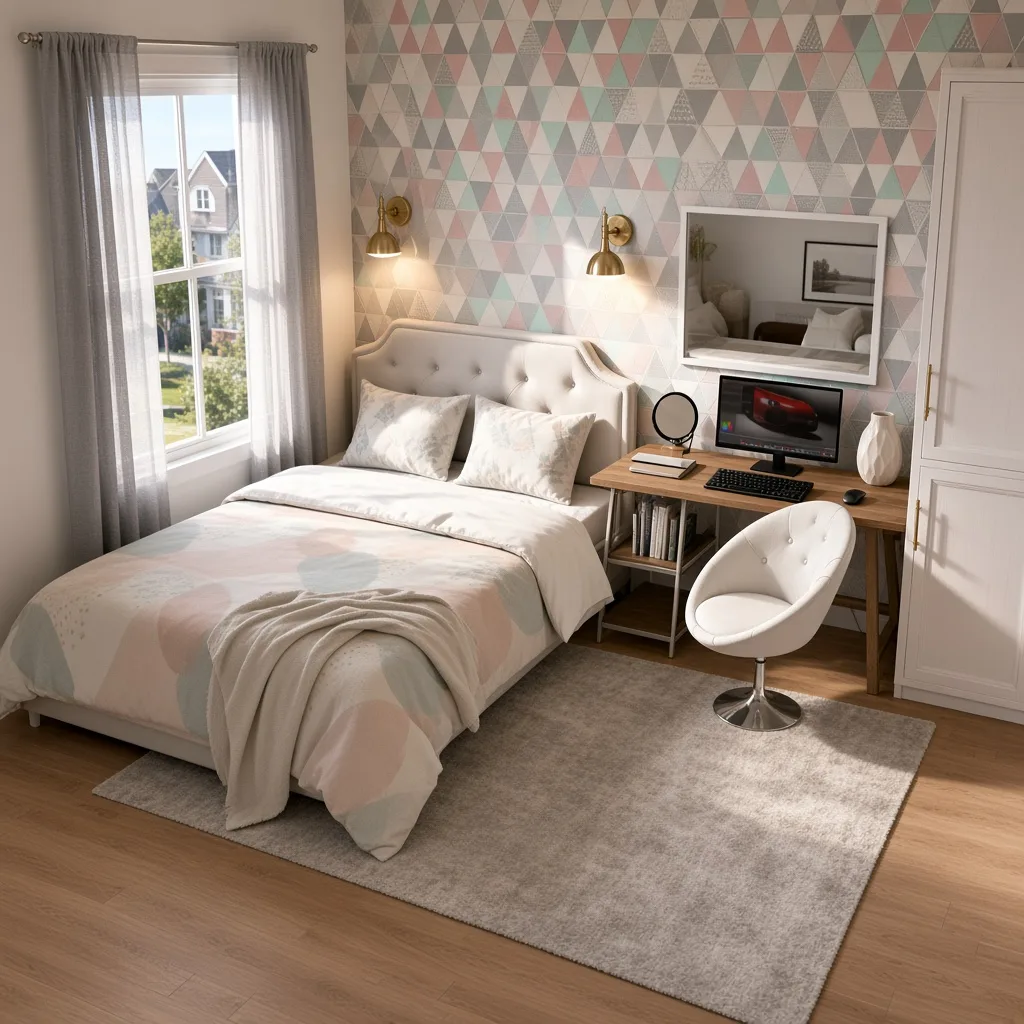 Entry in Pastel Pop Teen Bedroom