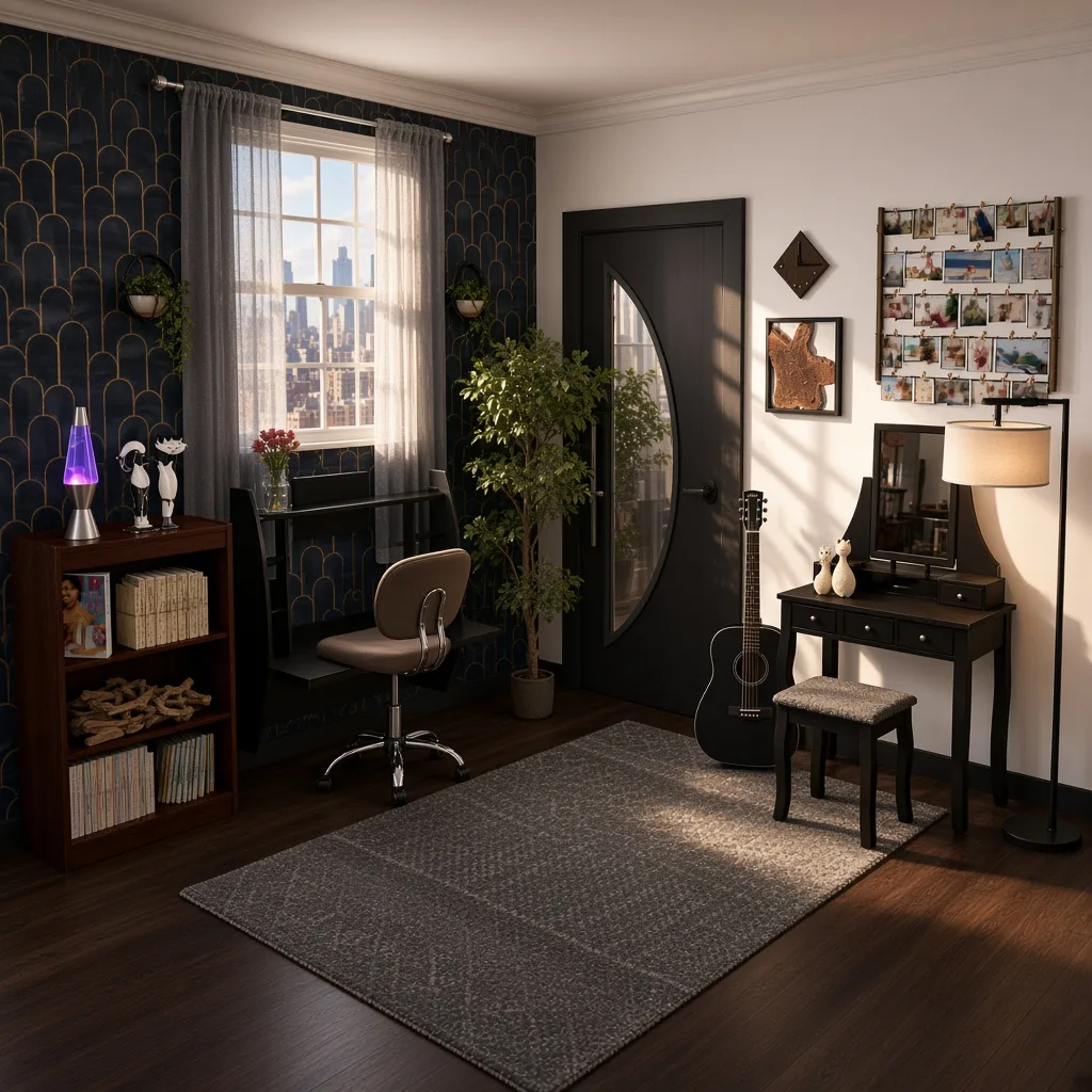 Entry in Blackout Zen Office