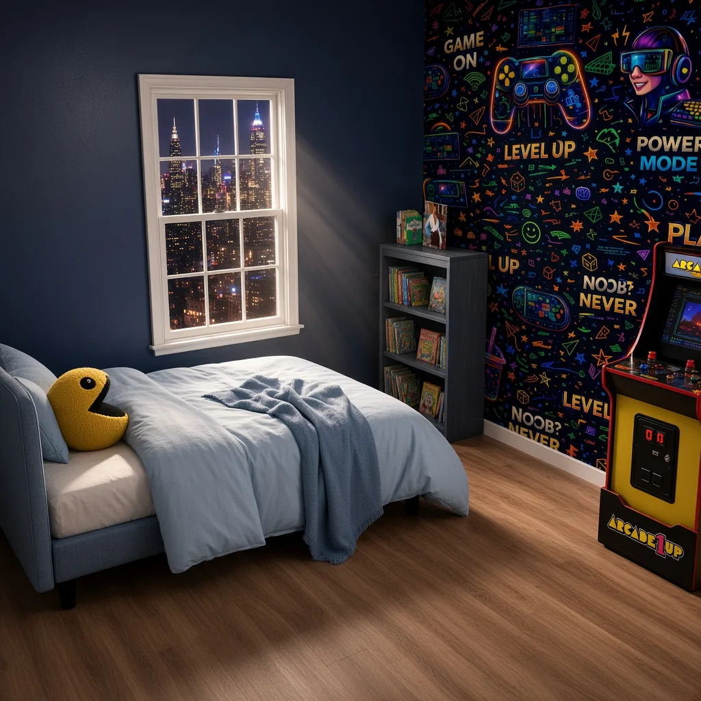 Entry in Retro Arcade Teen Bedroom