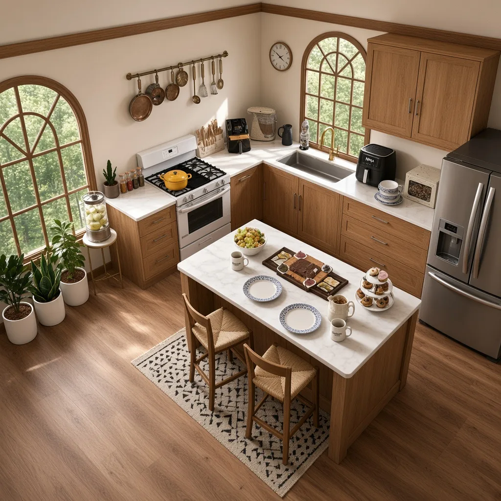 Entry in Nordic Cozy Kitchen
