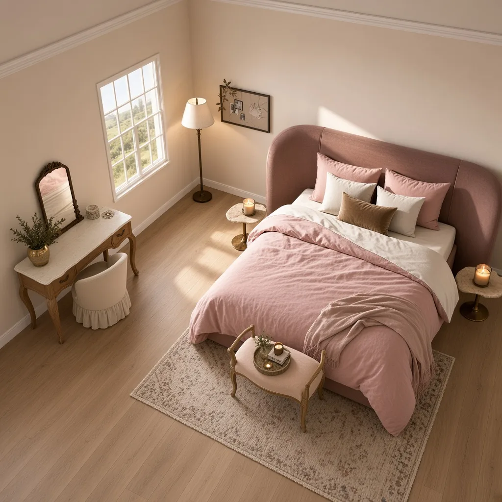 Entry in Vanity Retreat Master Bedroom