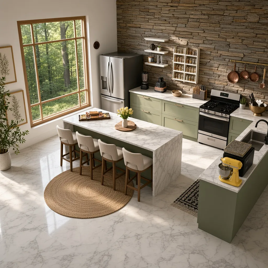 Entry in Nordic Cozy Kitchen