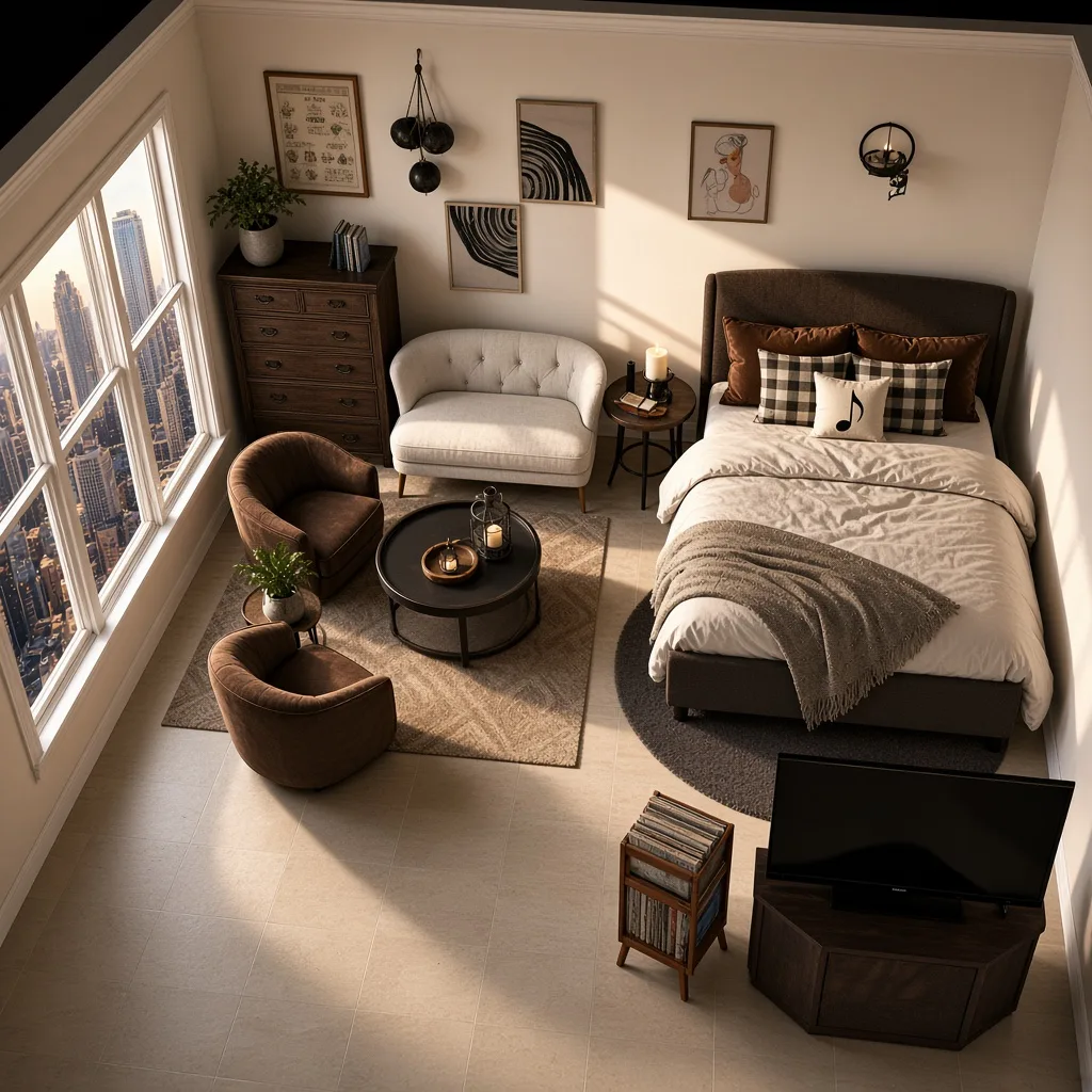 Entry in Cozy Urban Studio