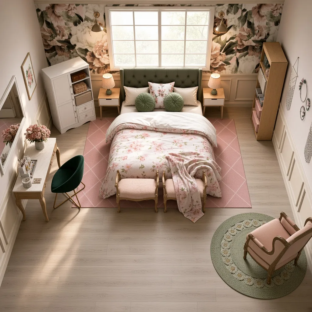 Entry in Vanity Retreat Master Bedroom